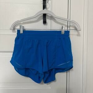 Lululemon blue hotty hot shorts